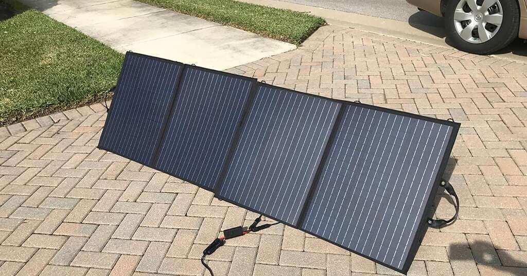 Allpowers Foldable Solar Panel 100W Review