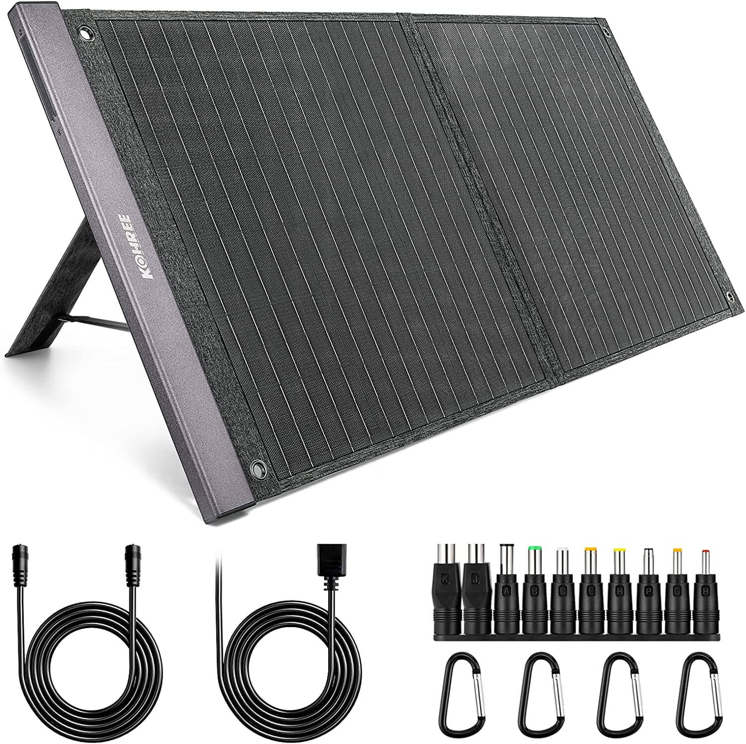 Kohree 100W Portable Solar Panel Waterproof