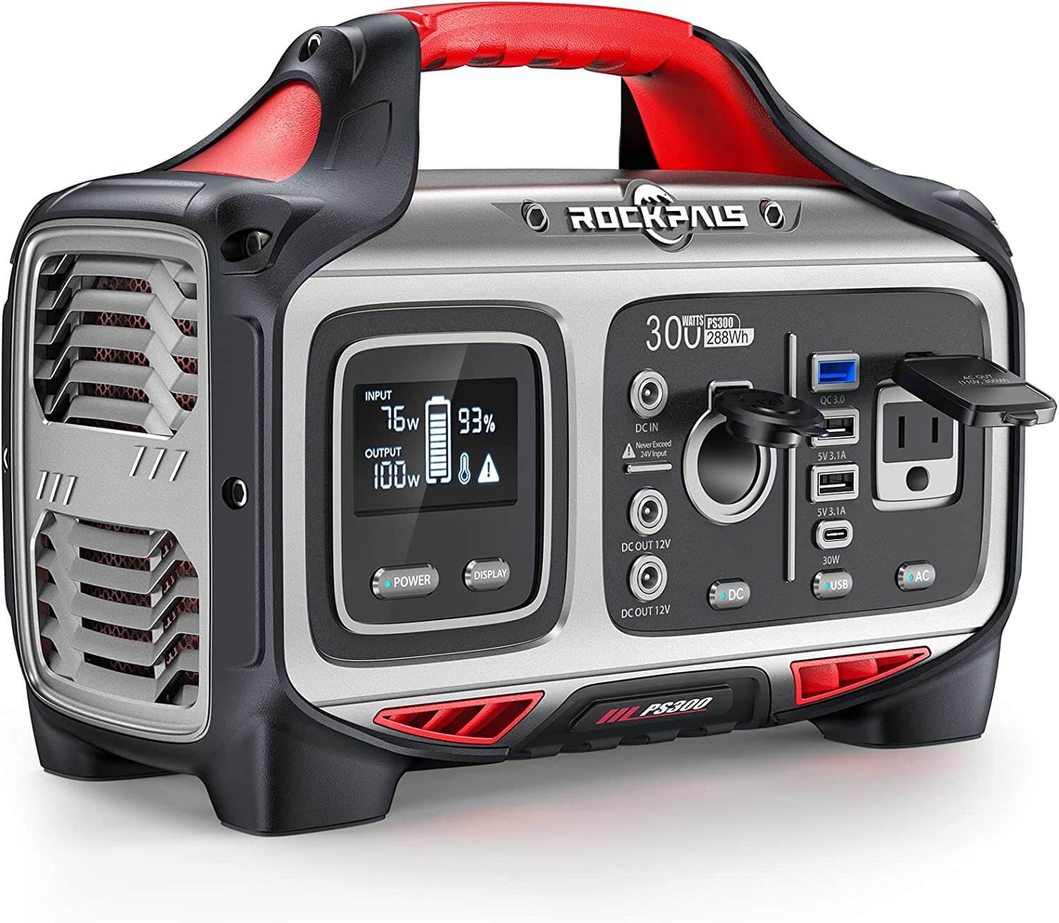 Rockpals 300W Portable Power Station