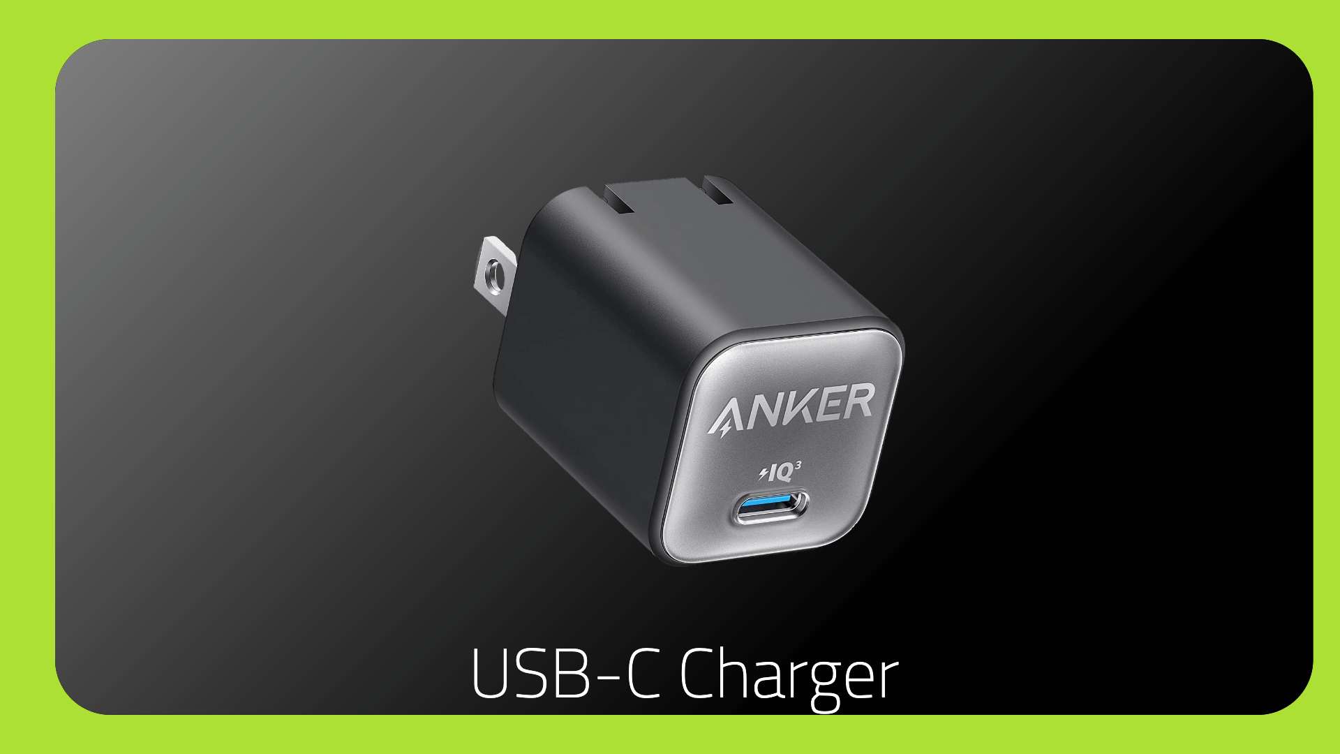 USB C GaN Charger 30W, Anker 511 Charger (Nano 3) + Anker 543 USB C to