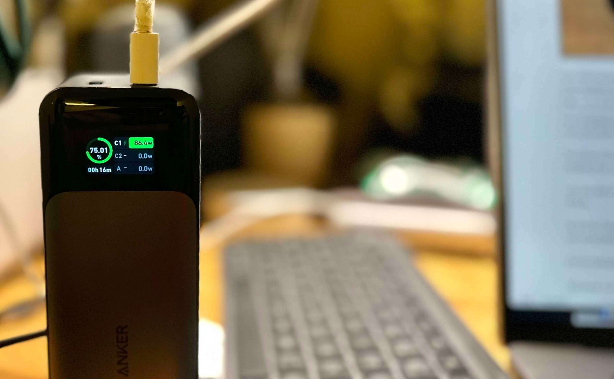 Anker 737 Recharging 100w USB C Charger scaled