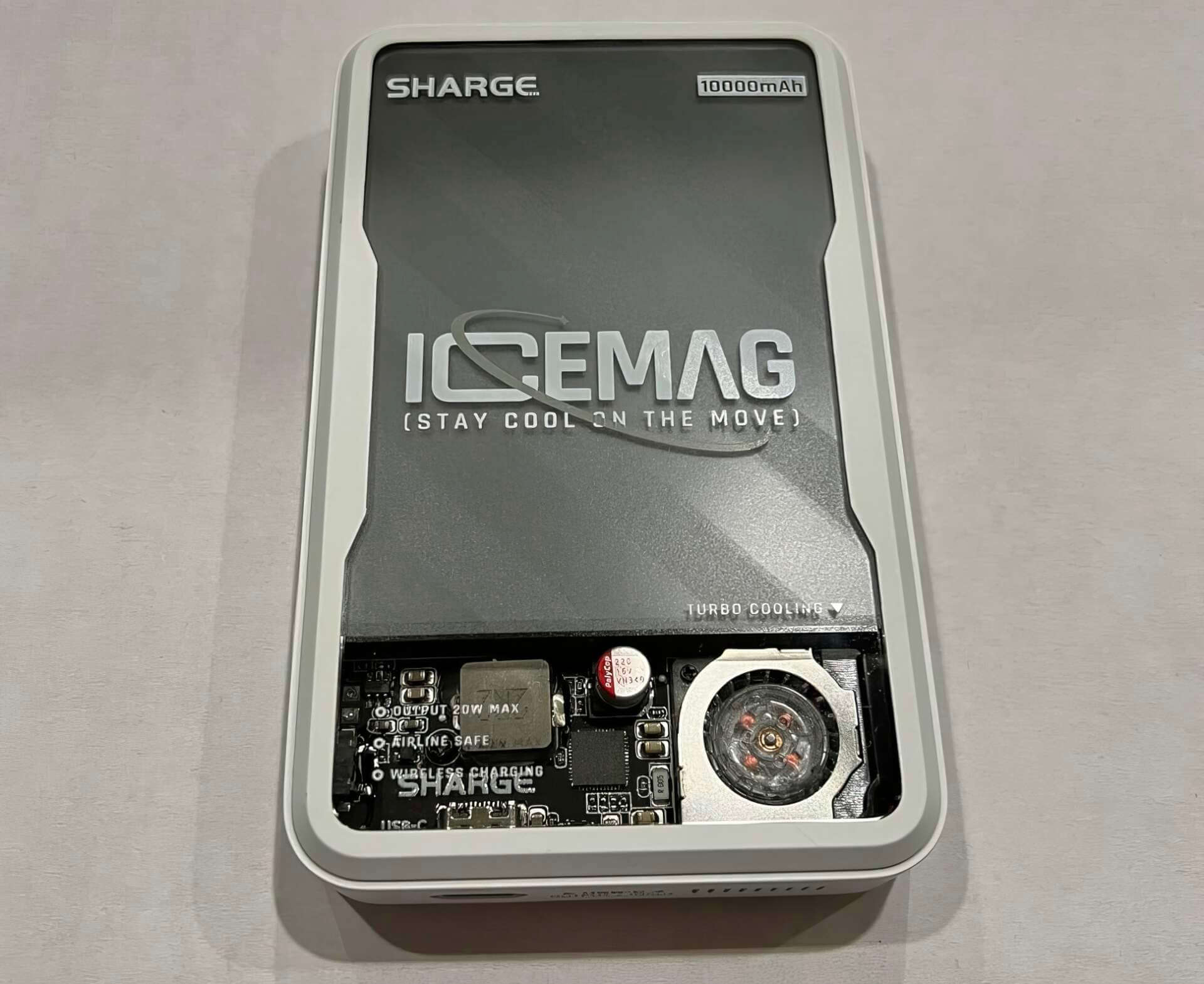 Sharge Icemag Magnetic Power Bank View
